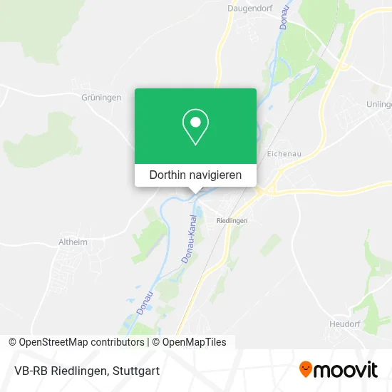 VB-RB Riedlingen Karte