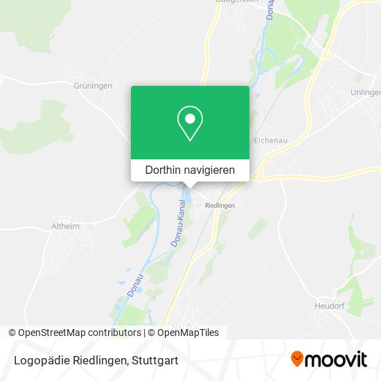 Logopädie Riedlingen Karte