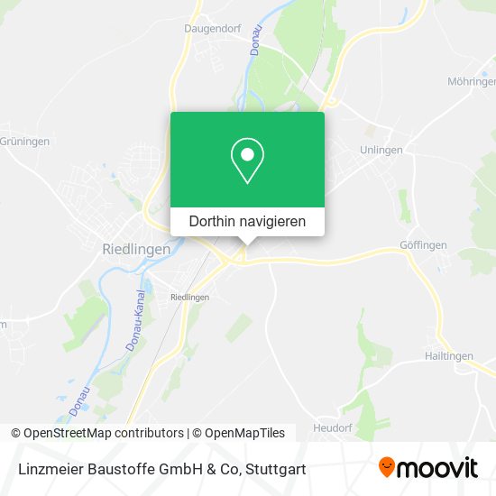 Linzmeier Baustoffe GmbH & Co Karte
