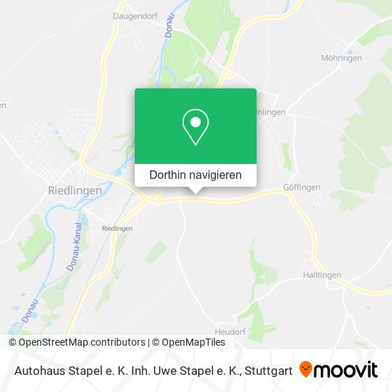 Autohaus Stapel e. K. Inh. Uwe Stapel e. K. Karte