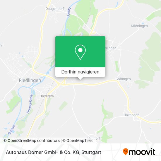 Autohaus Dorner GmbH & Co. KG Karte