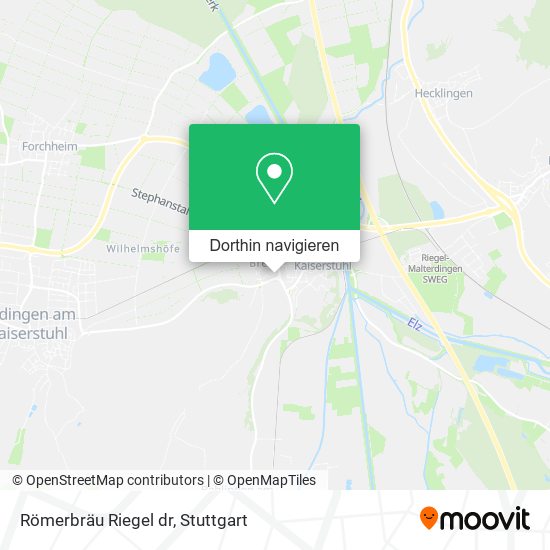 Römerbräu Riegel dr Karte