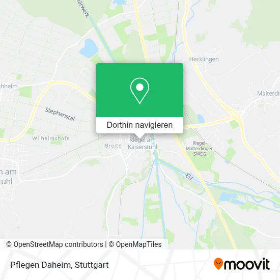 Pflegen Daheim Karte
