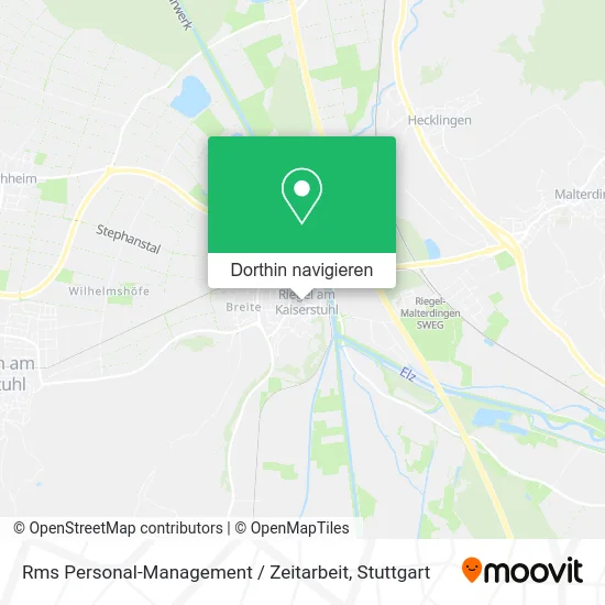 Rms Personal-Management / Zeitarbeit Karte