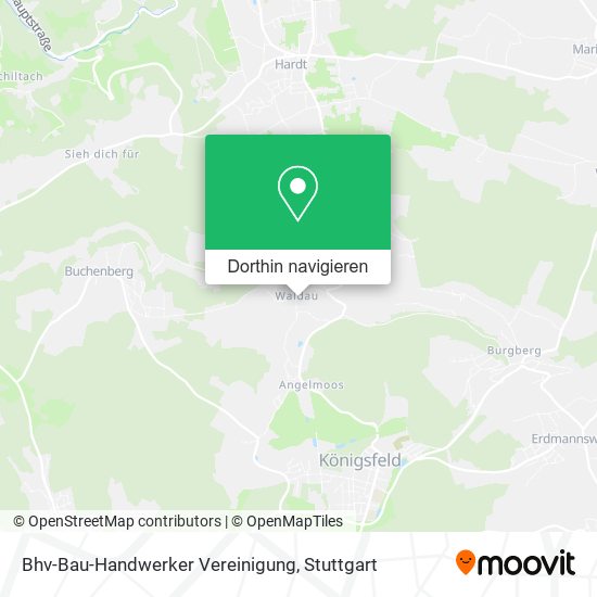 Bhv-Bau-Handwerker Vereinigung Karte