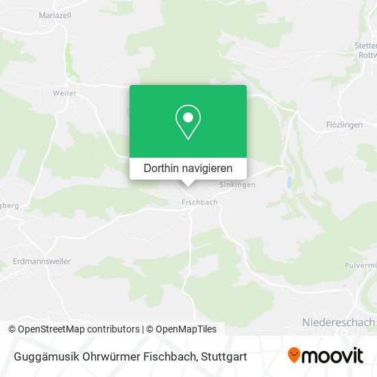 Guggämusik Ohrwürmer Fischbach Karte