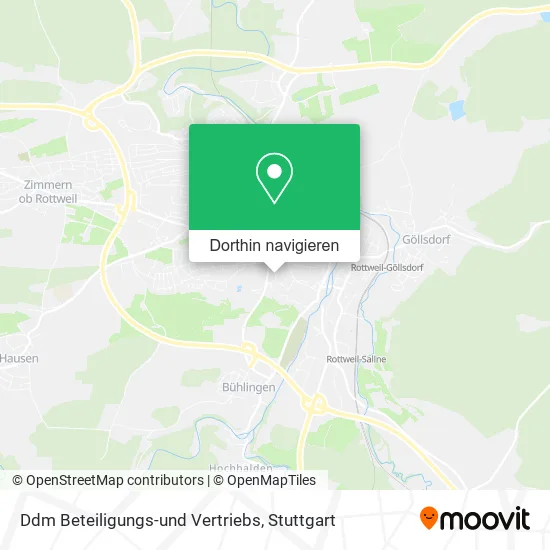 Ddm Beteiligungs-und Vertriebs Karte