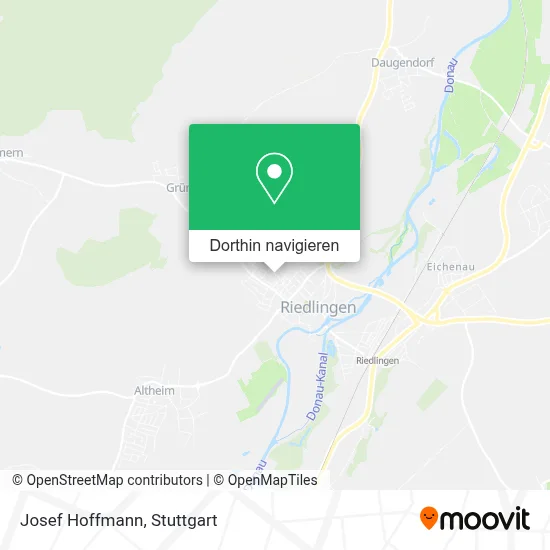 Josef Hoffmann Karte