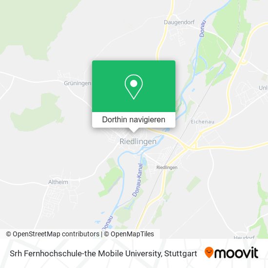 Srh Fernhochschule-the Mobile University Karte