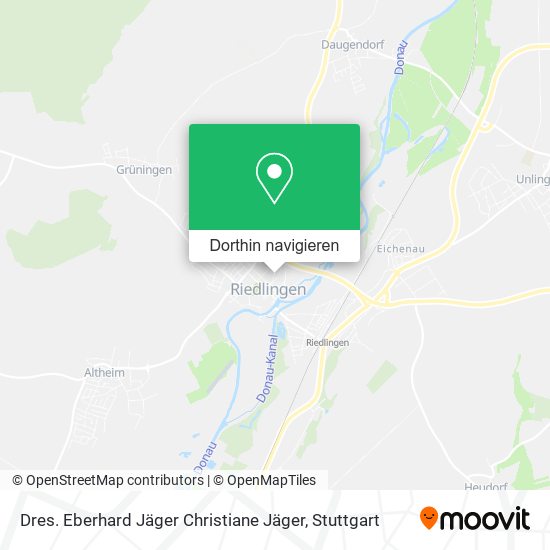 Dres. Eberhard Jäger Christiane Jäger Karte