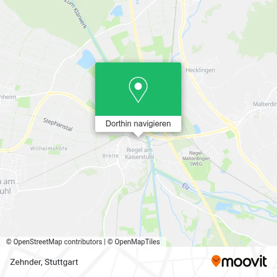 Zehnder Karte