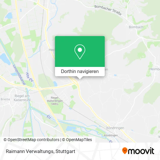 Raimann Verwaltungs Karte