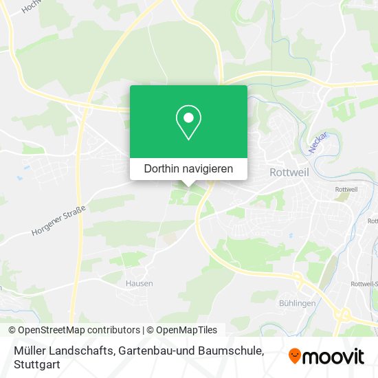 Müller Landschafts, Gartenbau-und Baumschule Karte