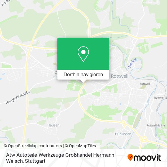 Atw Autoteile-Werkzeuge Großhandel Hermann Welsch Karte