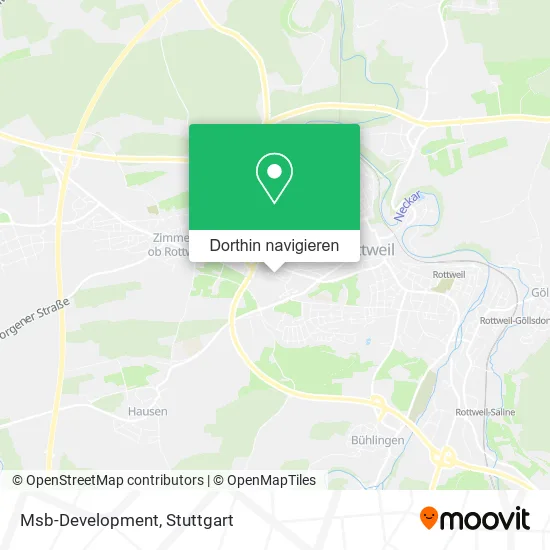 Msb-Development Karte