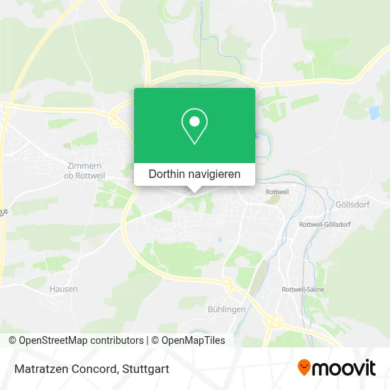 Matratzen Concord Karte