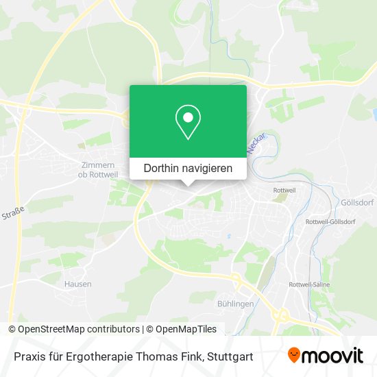 Praxis für Ergotherapie Thomas Fink Karte