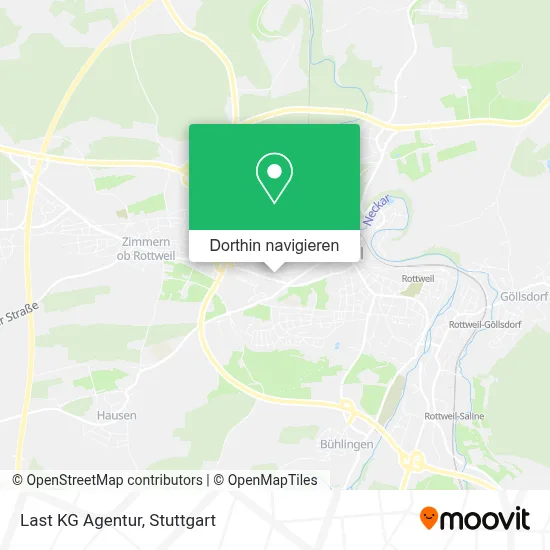 Last KG Agentur Karte