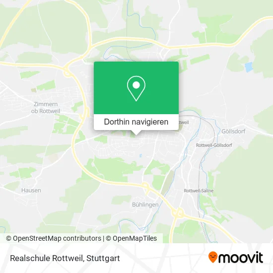Realschule Rottweil Karte