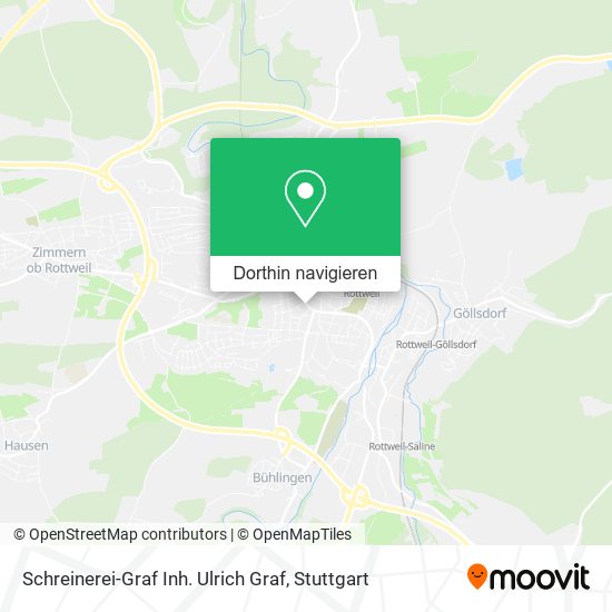 Schreinerei-Graf Inh. Ulrich Graf Karte
