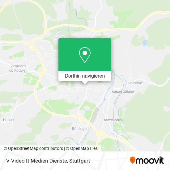 V-Video It Medien-Dienste Karte