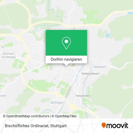 Bischöfliches Ordinariat Karte