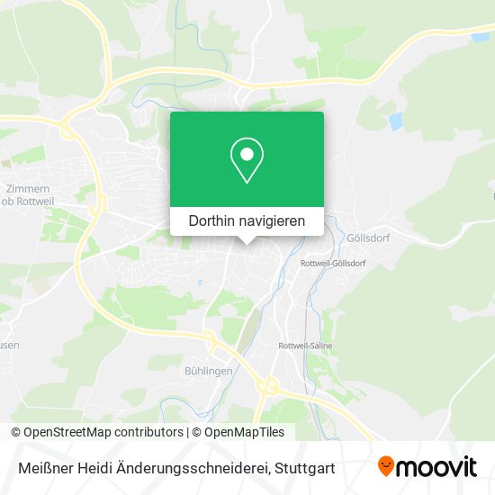 Meißner Heidi Änderungsschneiderei Karte