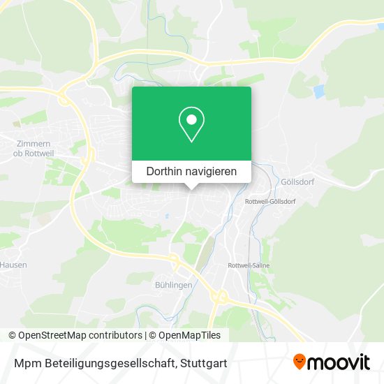 Mpm Beteiligungsgesellschaft Karte