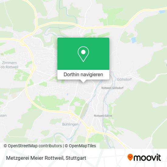 Metzgerei Meier Rottweil Karte