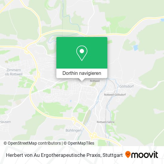 Herbert von Au Ergotherapeutische Praxis Karte