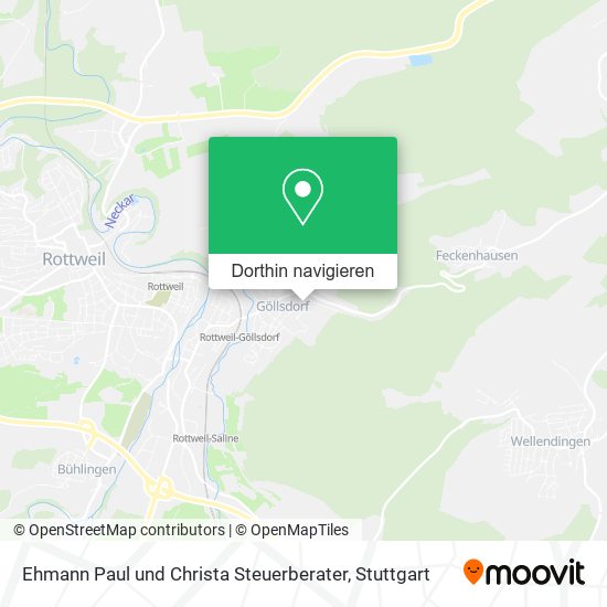 Ehmann Paul und Christa Steuerberater Karte