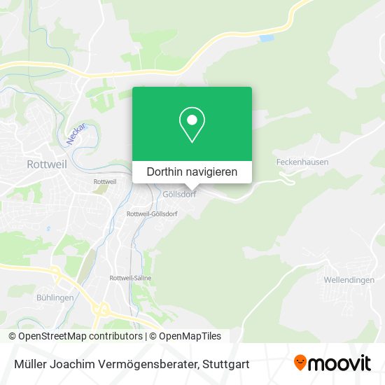 Müller Joachim Vermögensberater Karte