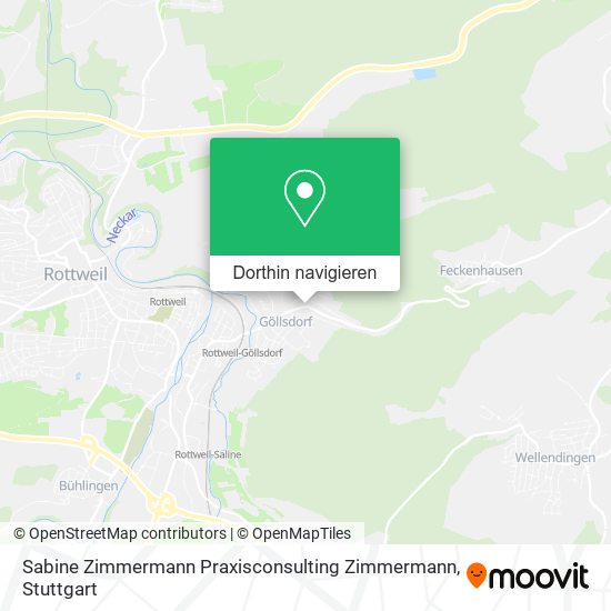 Sabine Zimmermann Praxisconsulting Zimmermann Karte