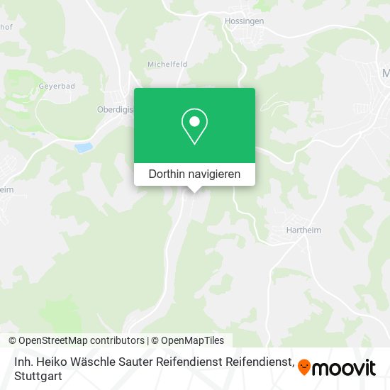 Inh. Heiko Wäschle Sauter Reifendienst Reifendienst Karte