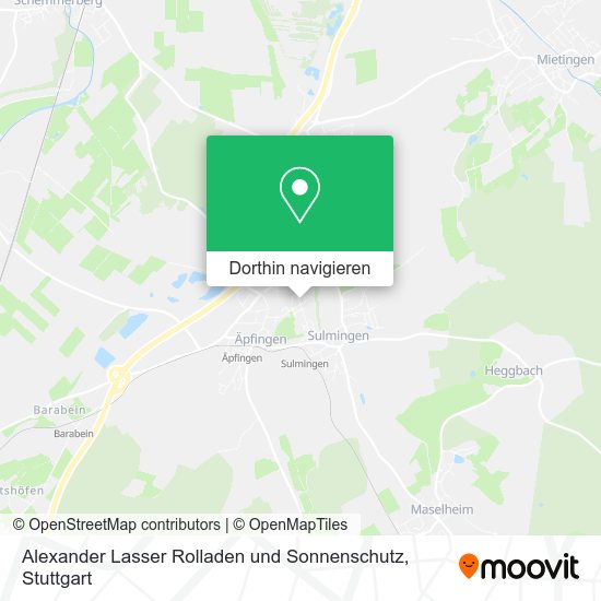 Alexander Lasser Rolladen und Sonnenschutz Karte