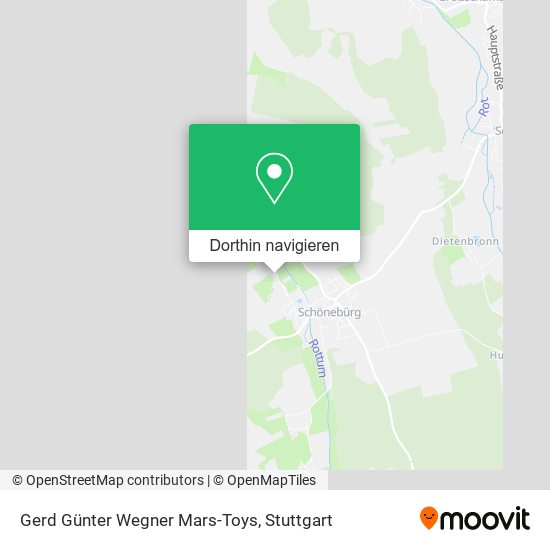 Gerd Günter Wegner Mars-Toys Karte