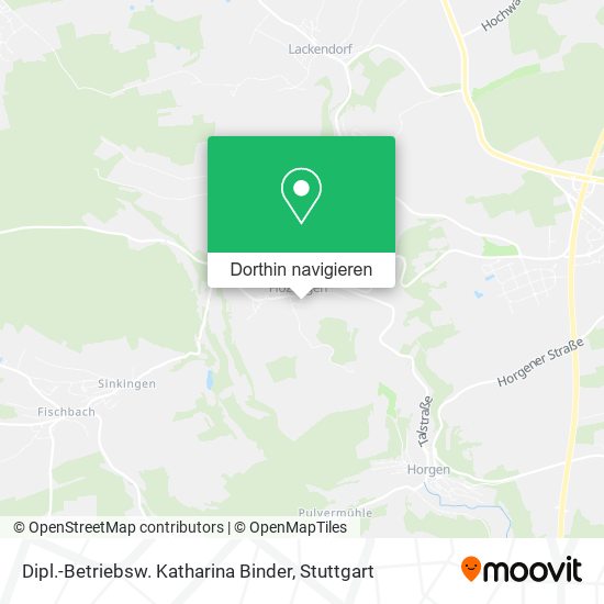 Dipl.-Betriebsw. Katharina Binder Karte