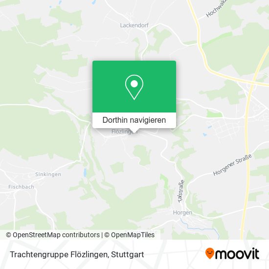 Trachtengruppe Flözlingen Karte