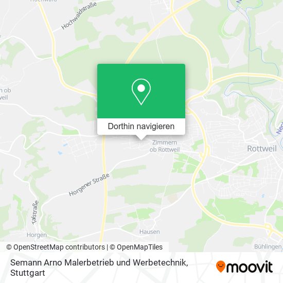 Semann Arno Malerbetrieb und Werbetechnik Karte