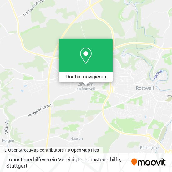 Lohnsteuerhilfeverein Vereinigte Lohnsteuerhilfe Karte