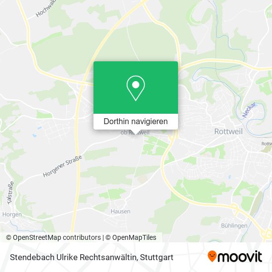 Stendebach Ulrike Rechtsanwältin Karte