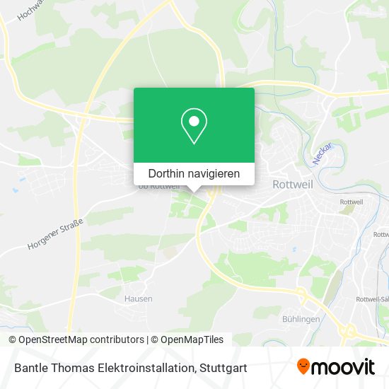 Bantle Thomas Elektroinstallation Karte