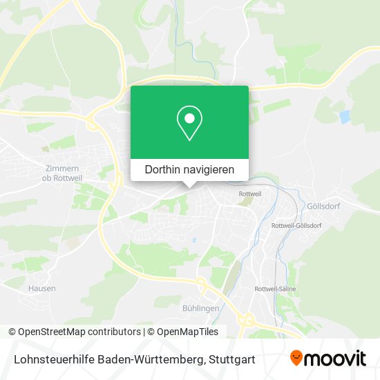 Lohnsteuerhilfe Baden-Württemberg Karte