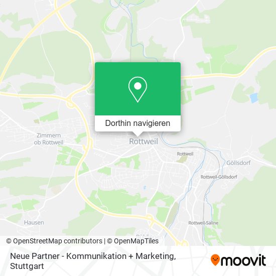 Neue Partner - Kommunikation + Marketing Karte