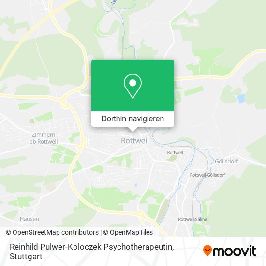 Reinhild Pulwer-Koloczek Psychotherapeutin Karte