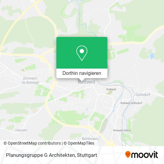 Planungsgruppe G Architekten Karte