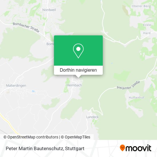 Peter Martin Bautenschutz Karte