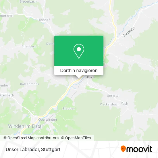 Unser Labrador Karte