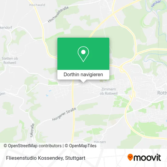 Fliesenstudio Kossendey Karte