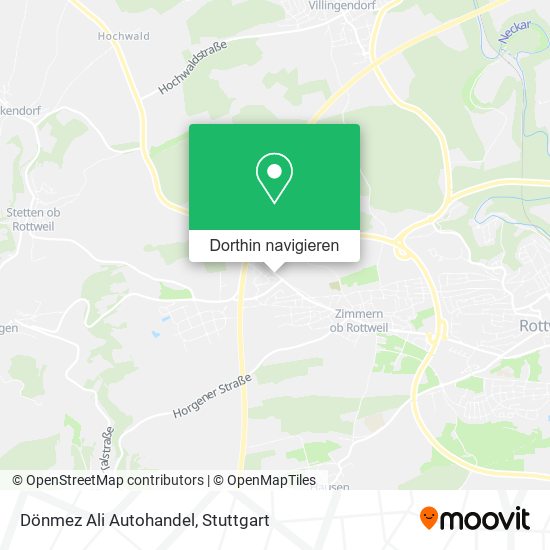 Dönmez Ali Autohandel Karte